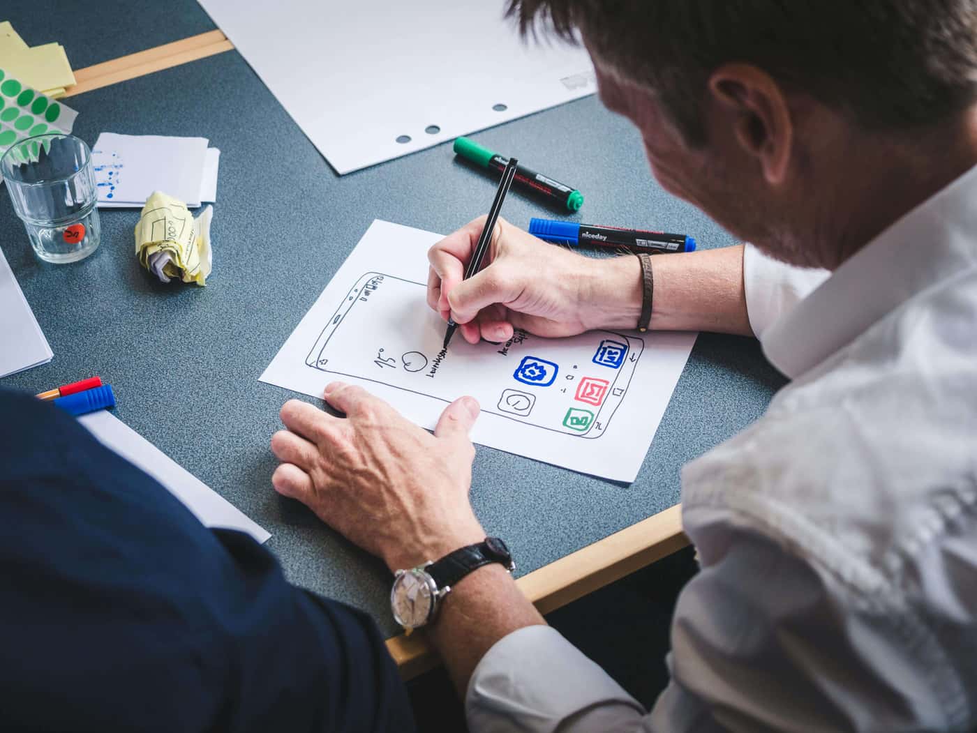 about-ui-ux-designer-wireframes-design-system-on-desk